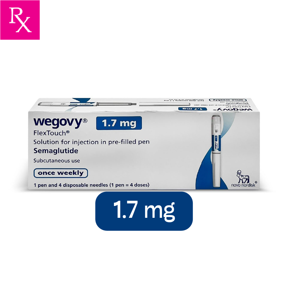 Wegovy FlexTouch 1.7MG SC Pre-Filled Pen 3ML 1s