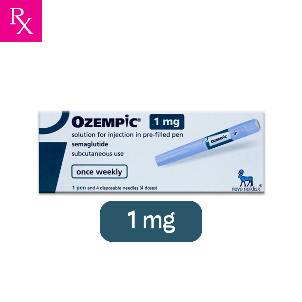Ozempic 1mg (3ml + 1 Prefilled Pen +4 Needles)