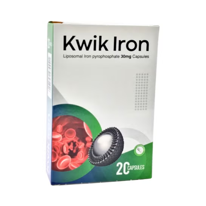 Kwik Iron 30MG Cap 20s