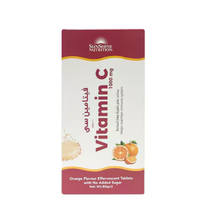 Sunshine Nutrition Vitamin C Effervescent Twin Pack