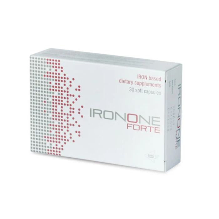 Ironone Forte 30mg Capsules 30s (15s Blister X 2)