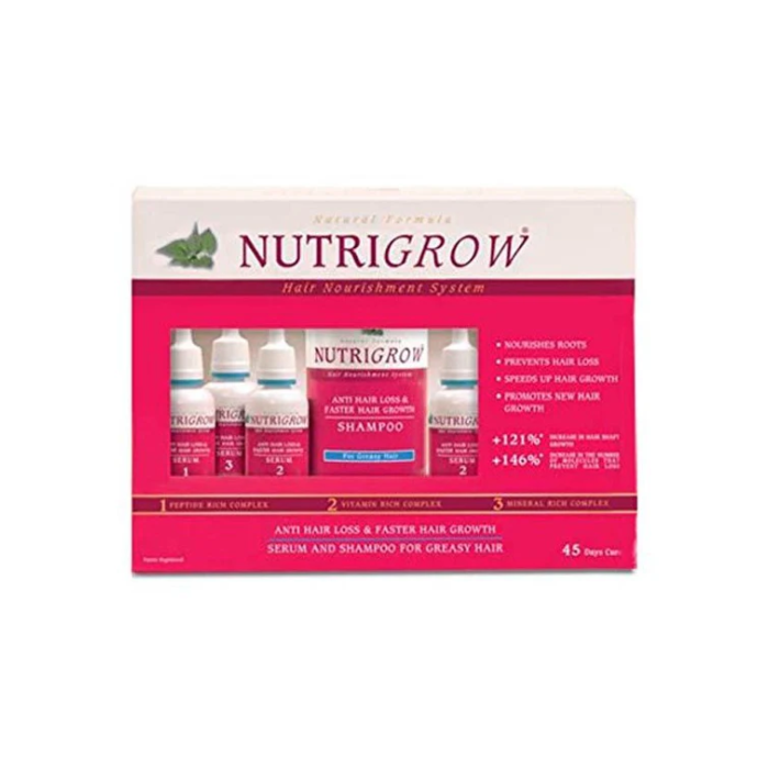 Nutrigrow Anti Hl&Fhg Shamp+Serum-Gresyhair 300+180Ml