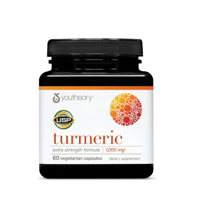 YOUTHEORY TURMERIC 1000MG 60CAPS
