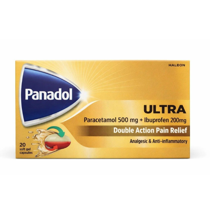 Panadol Ultra Soft Gelatin Cap 20s