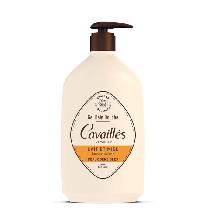 Roge Cavailles Milk And Honey Surgras Bath And Shower Gel :RC0967