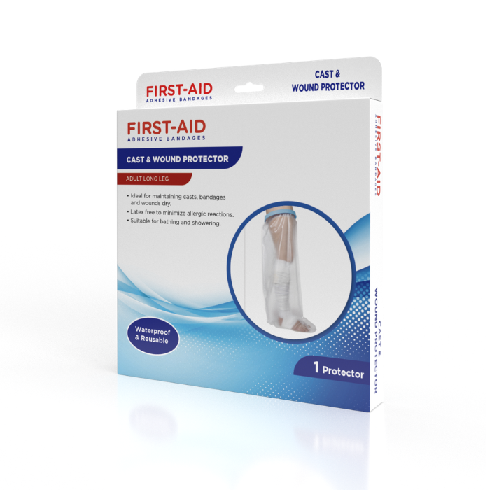 First-Aid Cast & Wound Protector Adult Long Leg