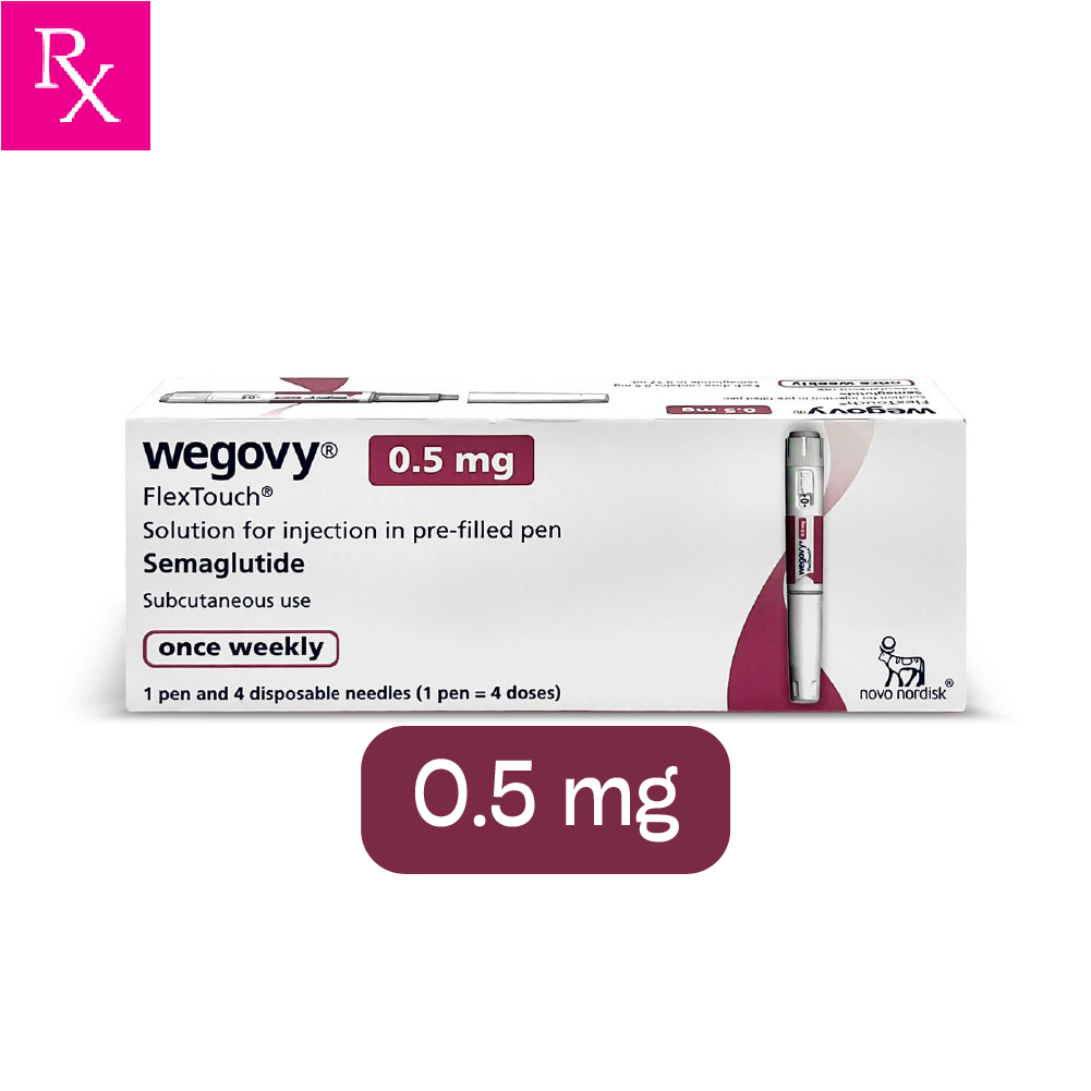 Wegovy FlexTouch 0.5MG SC Pre-Filled Pen 1.5ML 1s