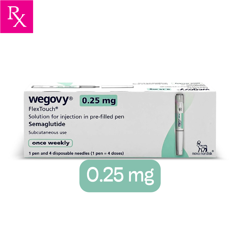 Wegovy Flextouch 0.25mg SC Pre-Filled Pen 1.5ml 1s
