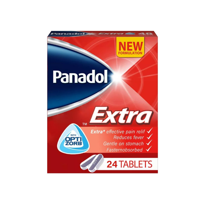 Panadol Extra with Optizorb, 24 Tablets