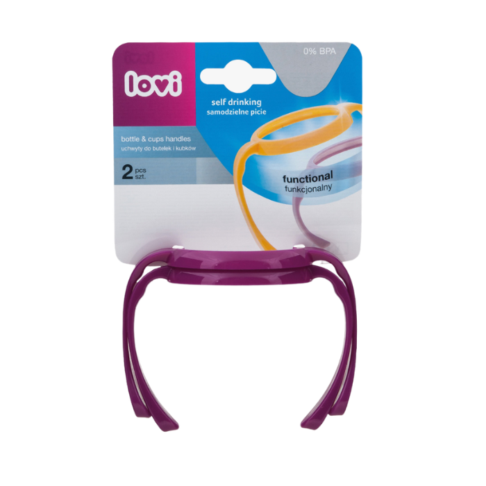 Lovi Bottle And Cup Handle - Mix ( 2 Pieces)