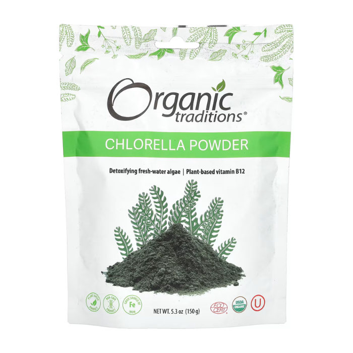 Organic Traditions Chlorella Powder 150g