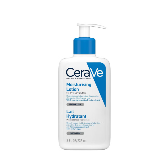 CeraVe Moisturizing Daily Hydrating Lotion for Dry to Very Dry Skin, 236ml