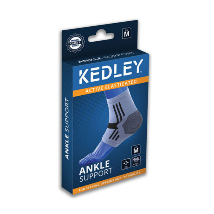 Kedley Active Elasticated Ankle Support Medium