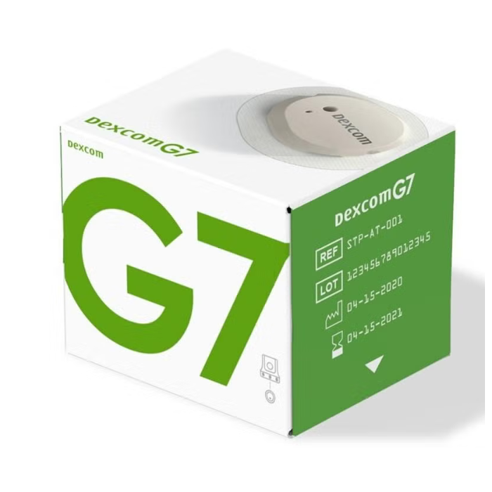 Dexcom G7 Sensor Kit For Continuous Glucose Monitoring, Pack of 1's
