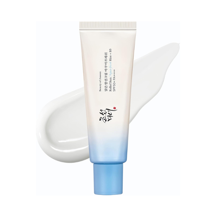 Beauty of Joseon Relief Sun Aqua-Fresh Sunscreen (SPF50+) PA++++ with Rice & Panthenol – Lightweight UV Shield 50ml