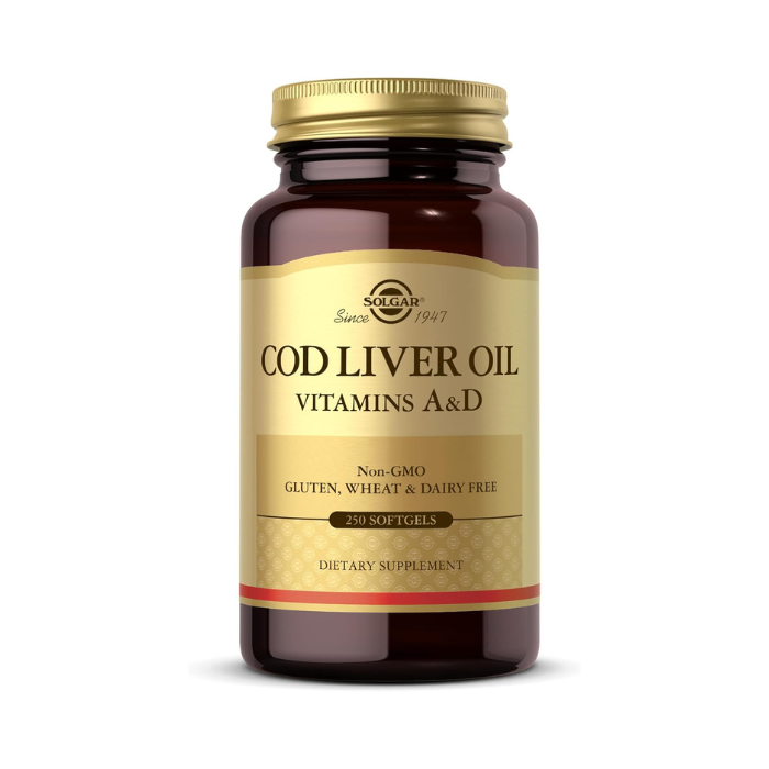 Solgar Norwegian Cod Liver Oil Softgels 250's