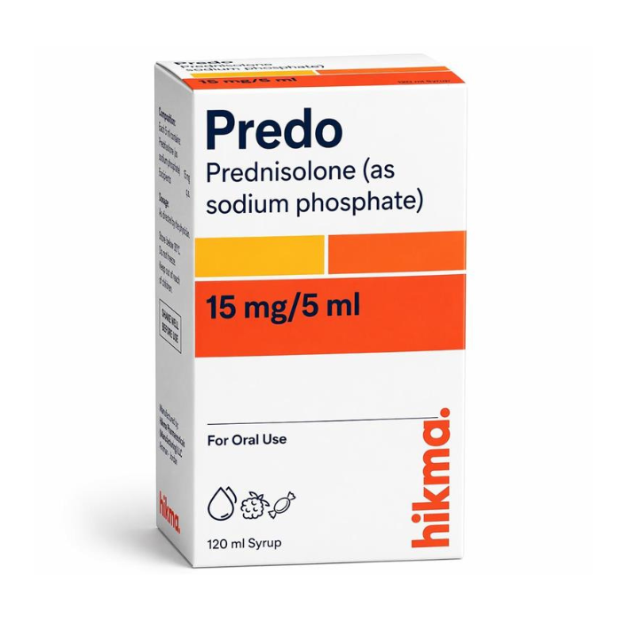 Predo 15mg/5ml Syrup 120ml
