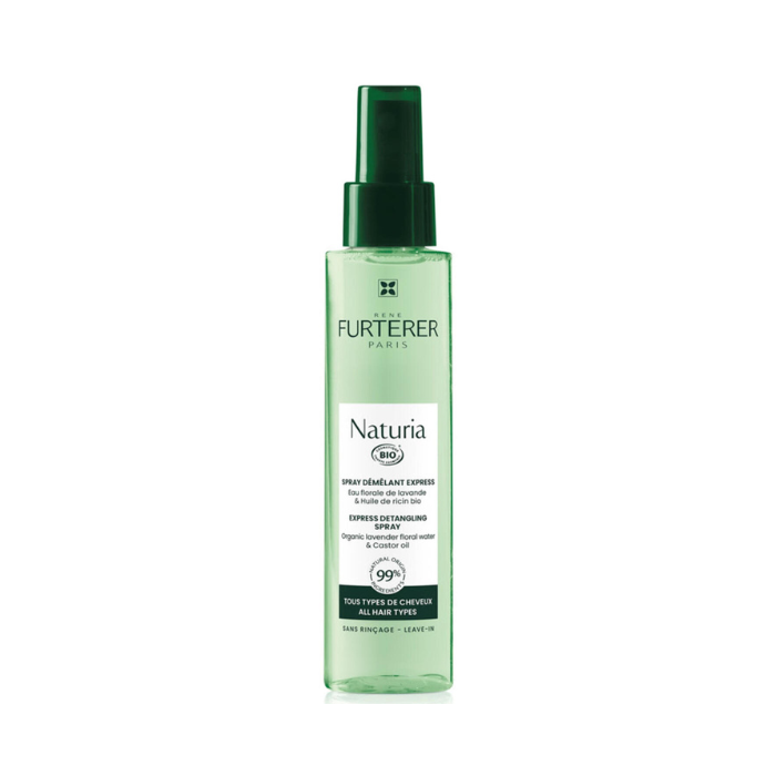 Rene Furterer Naturia Express Detangling Spray, Organic Vegan Leave-In Hydrating Hair Care - 200ml