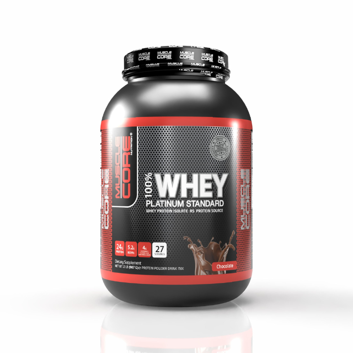Muscle Core 100% Whey Platinum Standard 2 lb Chocolate