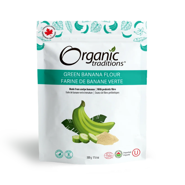 Organic Traditions Green Banana Flour 500 g