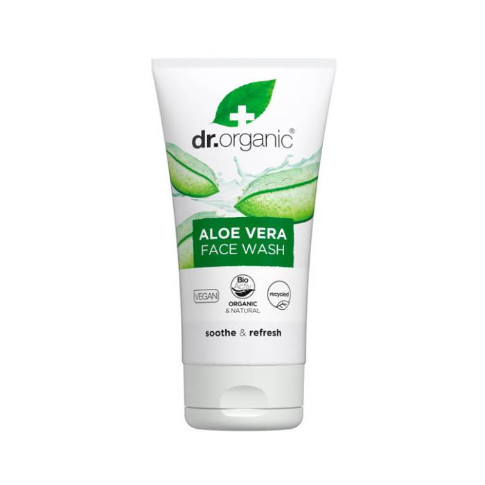 Dr. Organic Aloe Vera Face Wash, 150ml