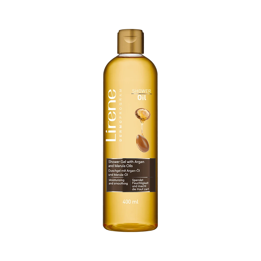 Lirene Shower Gel with Argan & Marula Oil 400ml