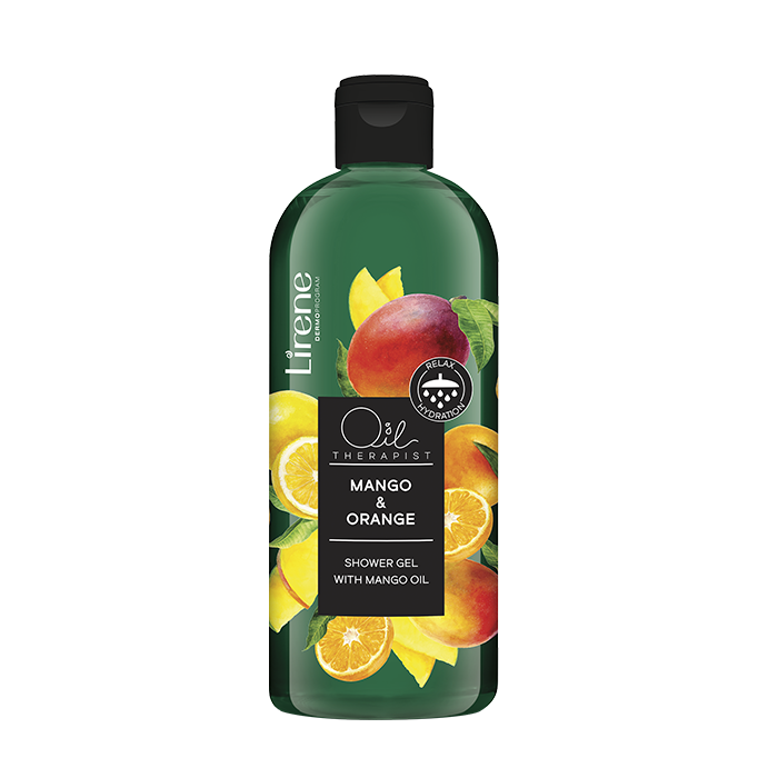 Lirene Shower Gel with Mango Oil & Orange 400ml
