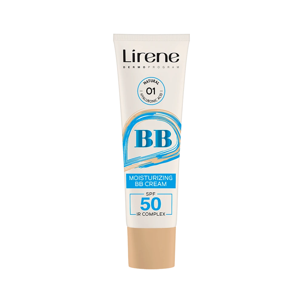 Lirene BB Moisturizing SPF50 Cream 01 Natural 30g