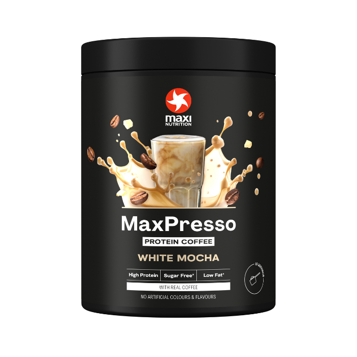 Maxi Nutrition MaxPresso Protein Coffee Mocha, 22g Whey Protein with Real Coffee Extract, Sugar-Free, 300g
