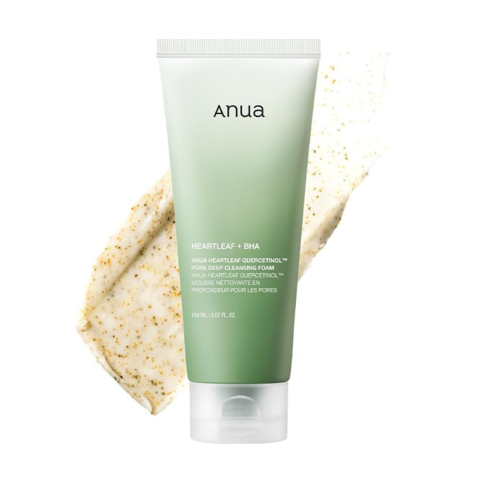 Anua Heartleaf + BHA Quercetinol Pore Cleansing Foam 150ml