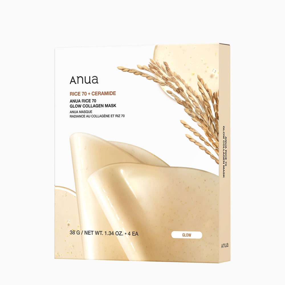 Anua Rice 70 Glow Collagen Mask 38G 4s