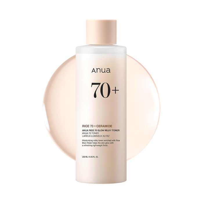 Anua Rice 70 Glow Milky Toner 250ml