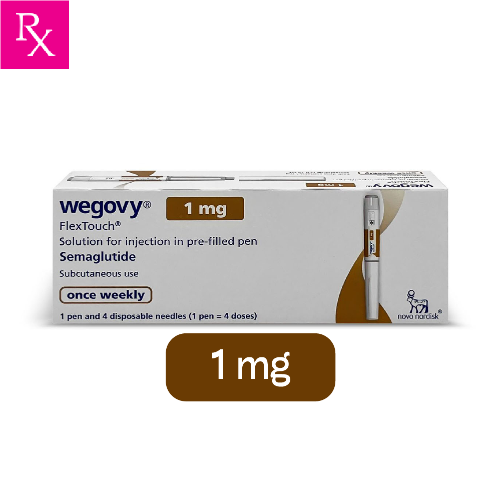 Wegovy FlexTouch 1MG SC Pre-Filled Pen 3ML 1s