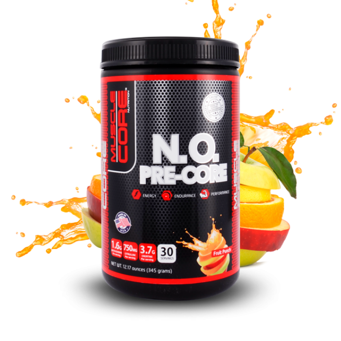 Muscle Core Nutrition N.O. Pre Core 30 Servings Fruit Punch