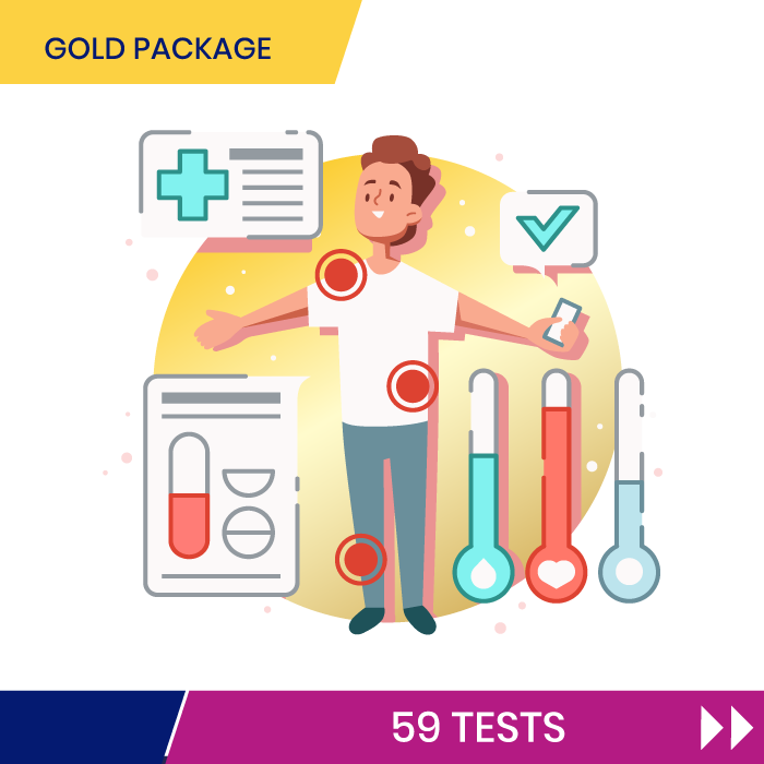 Life Gold Health Package - 59 Test