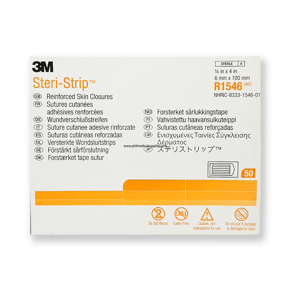 3M R1546 Steri-Strips 6mm x 100mm