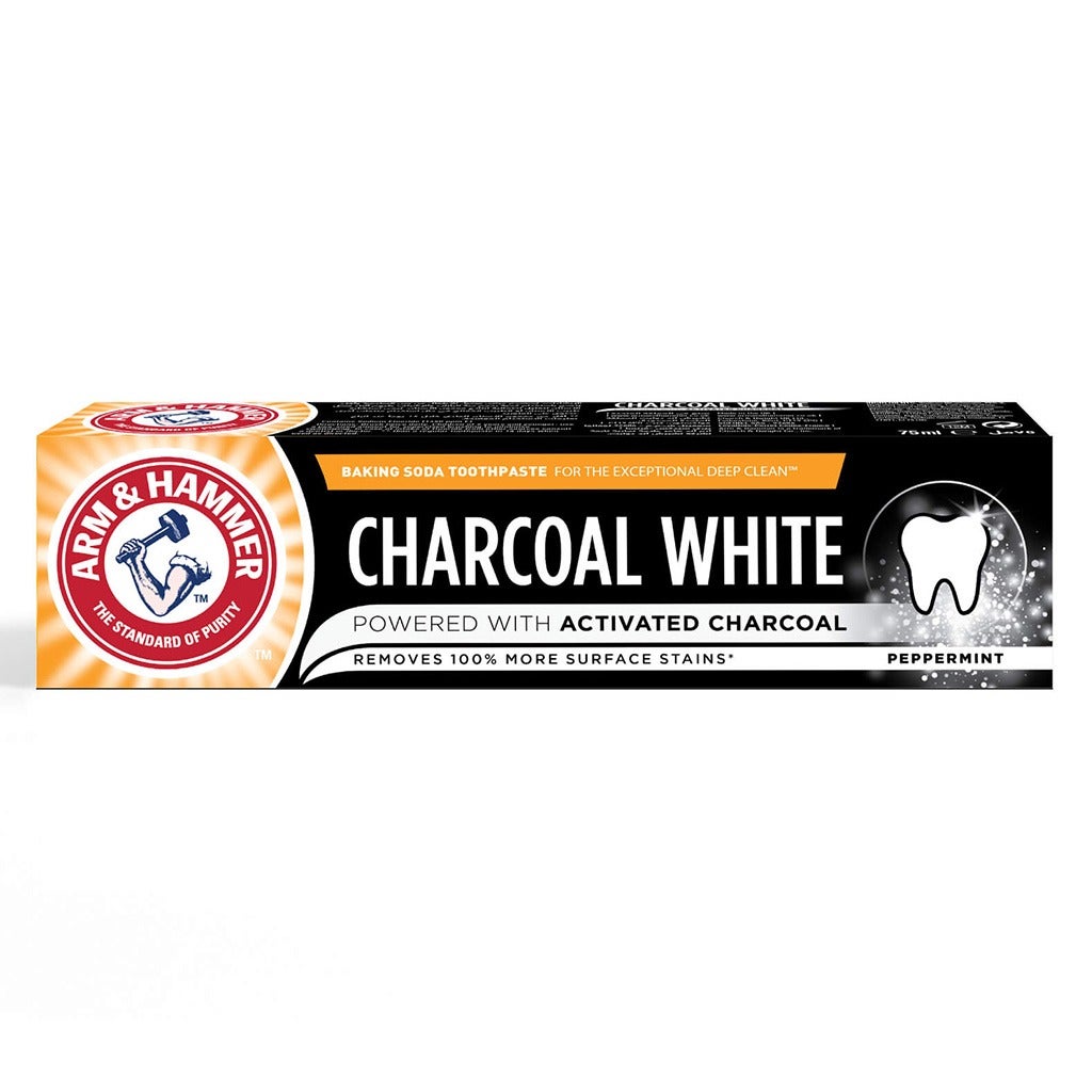 Arm And Hammer Charcoal White Toothpaste 75ml