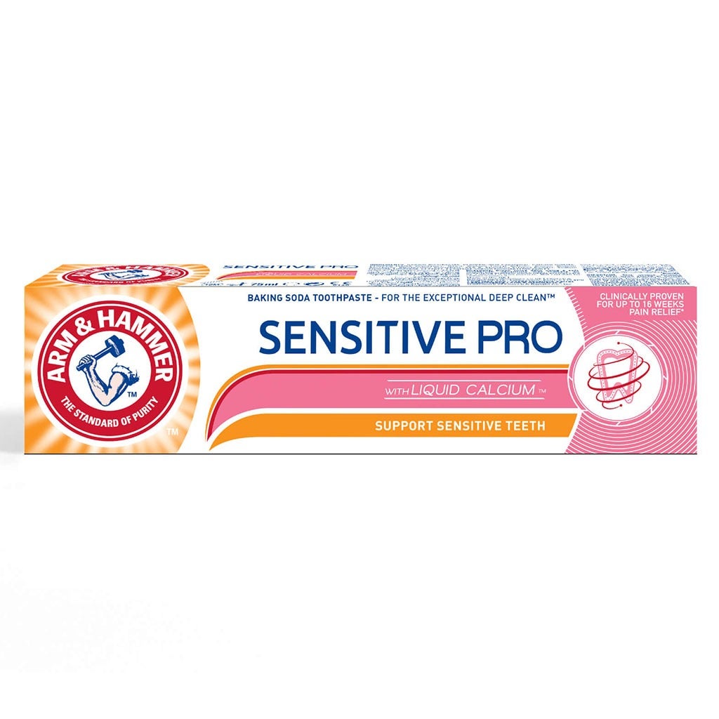 Arm And Hammer Sensitive Pro Toothpaste 75ml