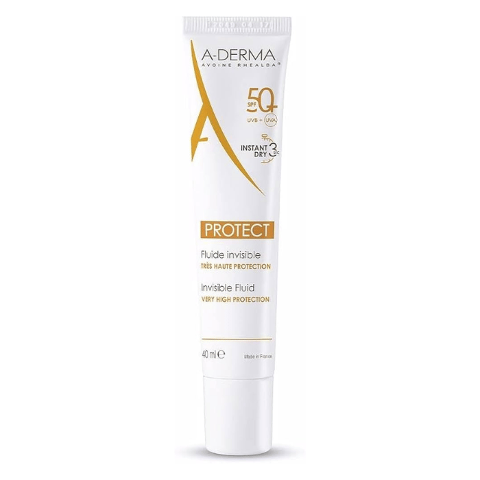 A-derma (50+ Spf|) Protect Invisible Fluid 40 ml