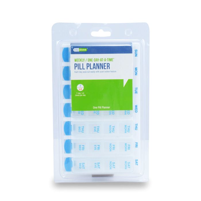 Apothecary Ezy Dose Weekly One Day At A Time Pill Planner