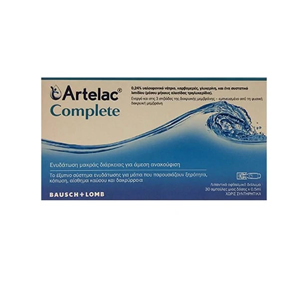 Artelac Complete SDU Eye Drop 0.5ml 30's