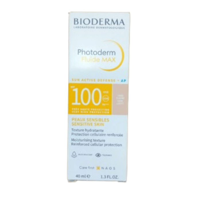 Bioderma Photoderm Spf 100 Max Fluid Very Light 40ml