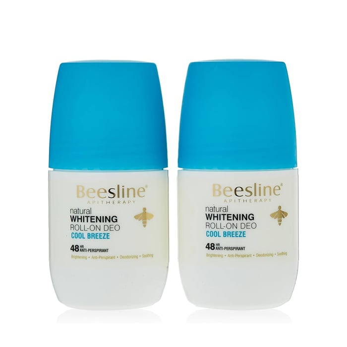 Beesline Whitening Roll-On Fragranced Deodorant Cool Breeze 50 ml BOGO offer
