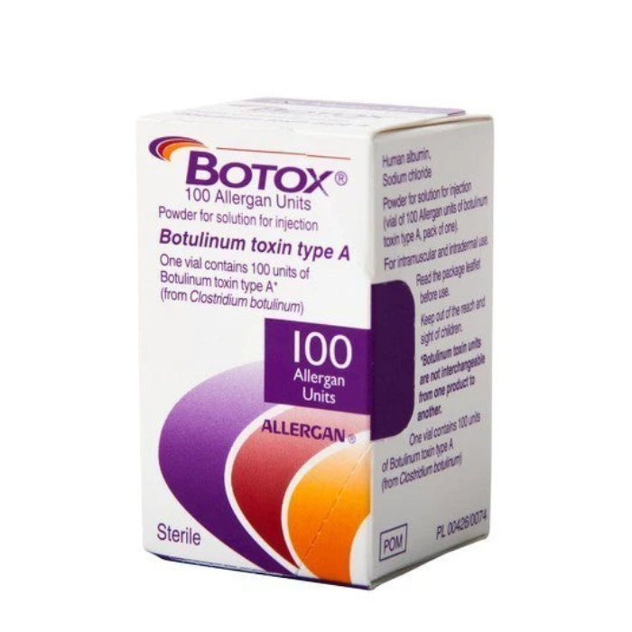 BOTOX 100 IU INJ 100 U VIAL