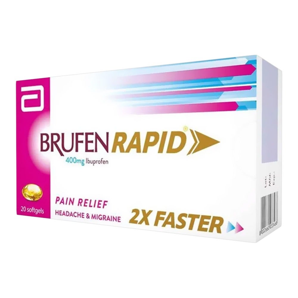 Brufen Rapid 400 mg 20's