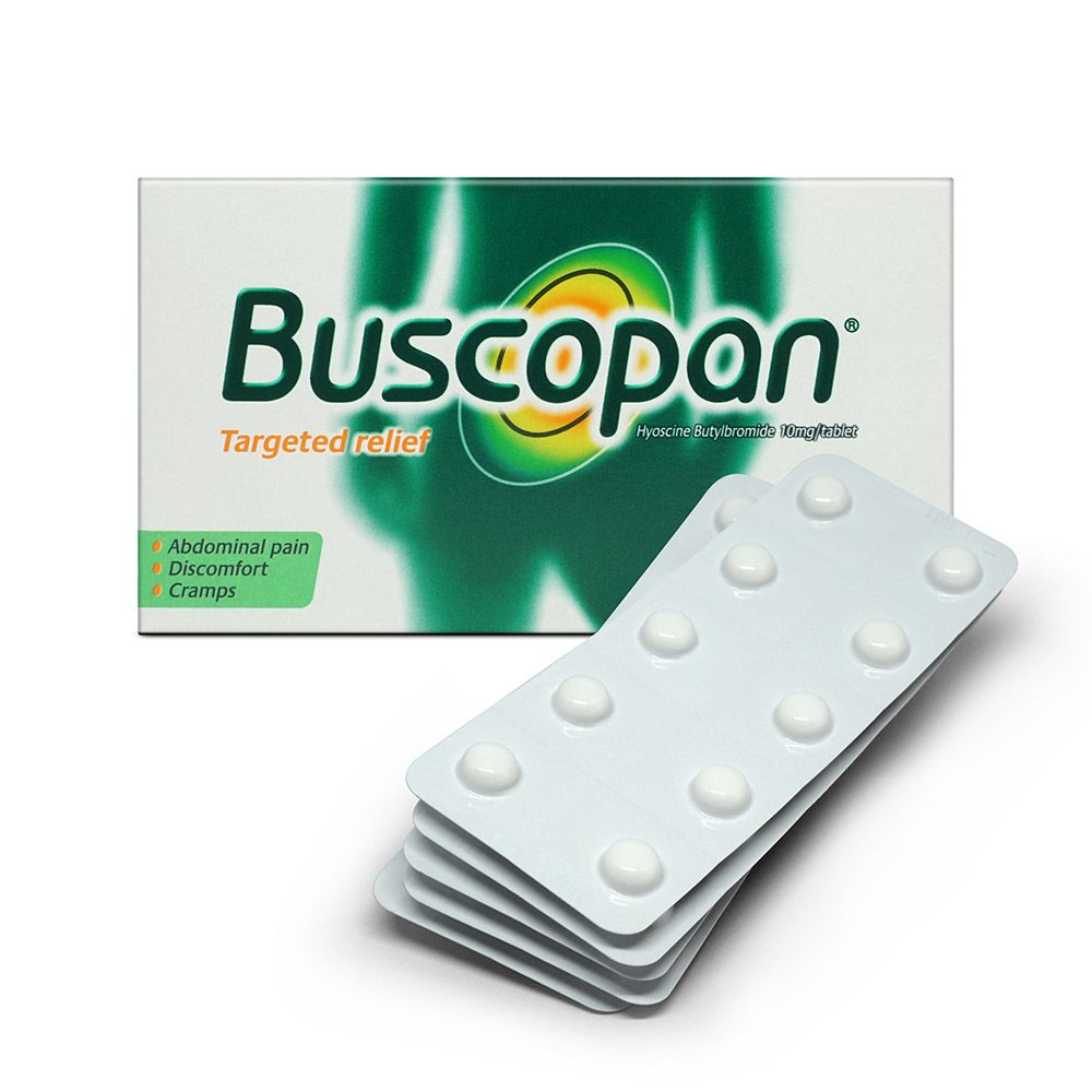 Buscopan 10 mg Sugar-Coated Tablets 50's