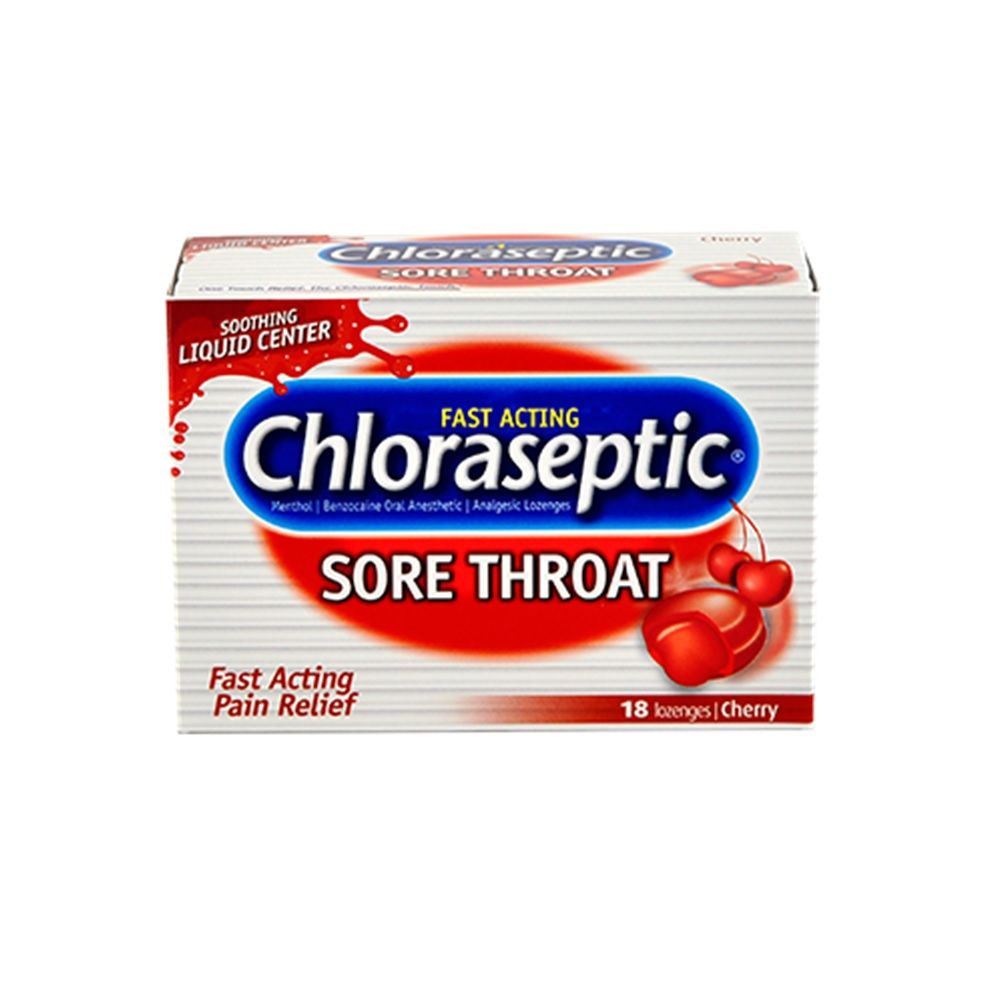 Chloraseptic Lc Lozenges Cherry 18's