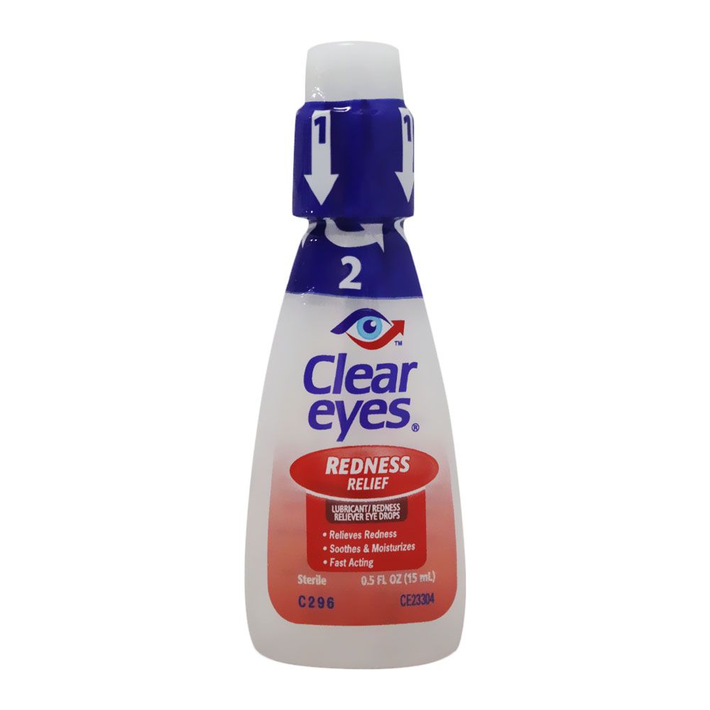 Clear Eyes Redness Relief Drops 15 ml