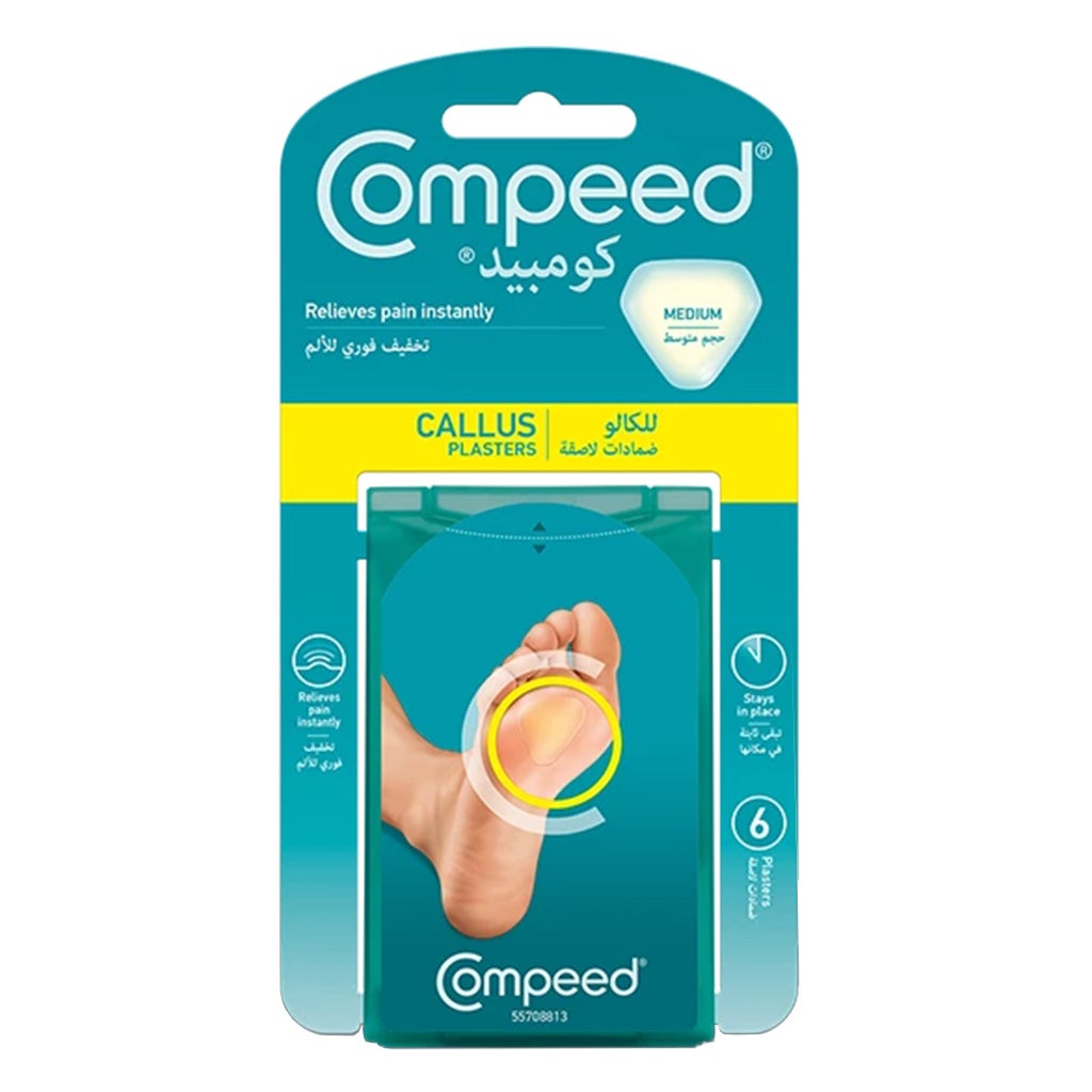 Compeed Callus Plasters (Medium Size) 6's