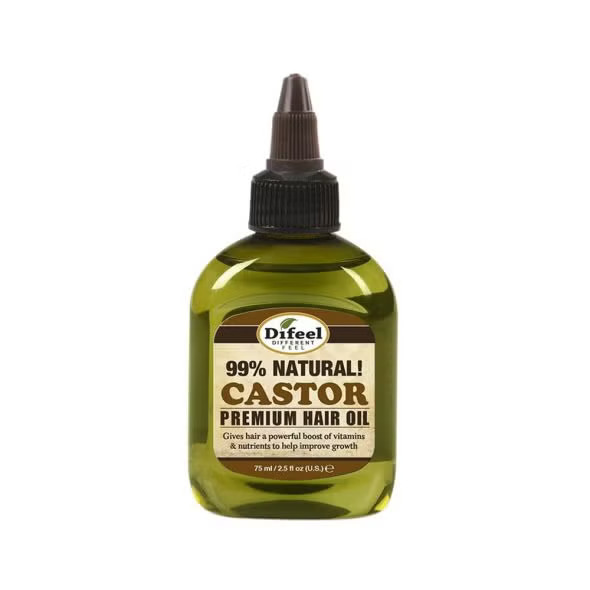 Difeel 99% Natural Castor Premium Hair Oil 75 ml